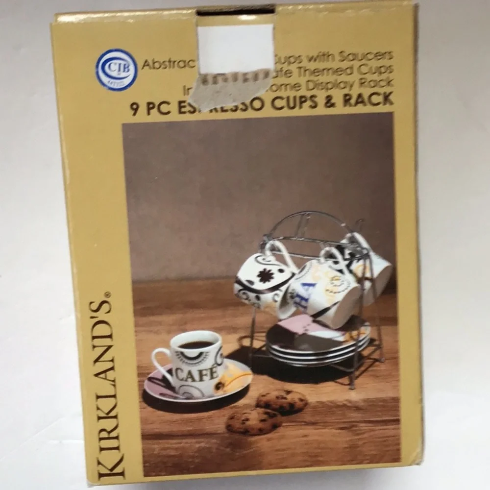 Kirklands abstract espresso